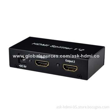 1.3V HDMI 1x2 Splitter, HDCP & CEC